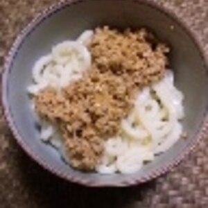 納豆うどん